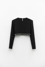 Camisola Croped brilhos Eleh