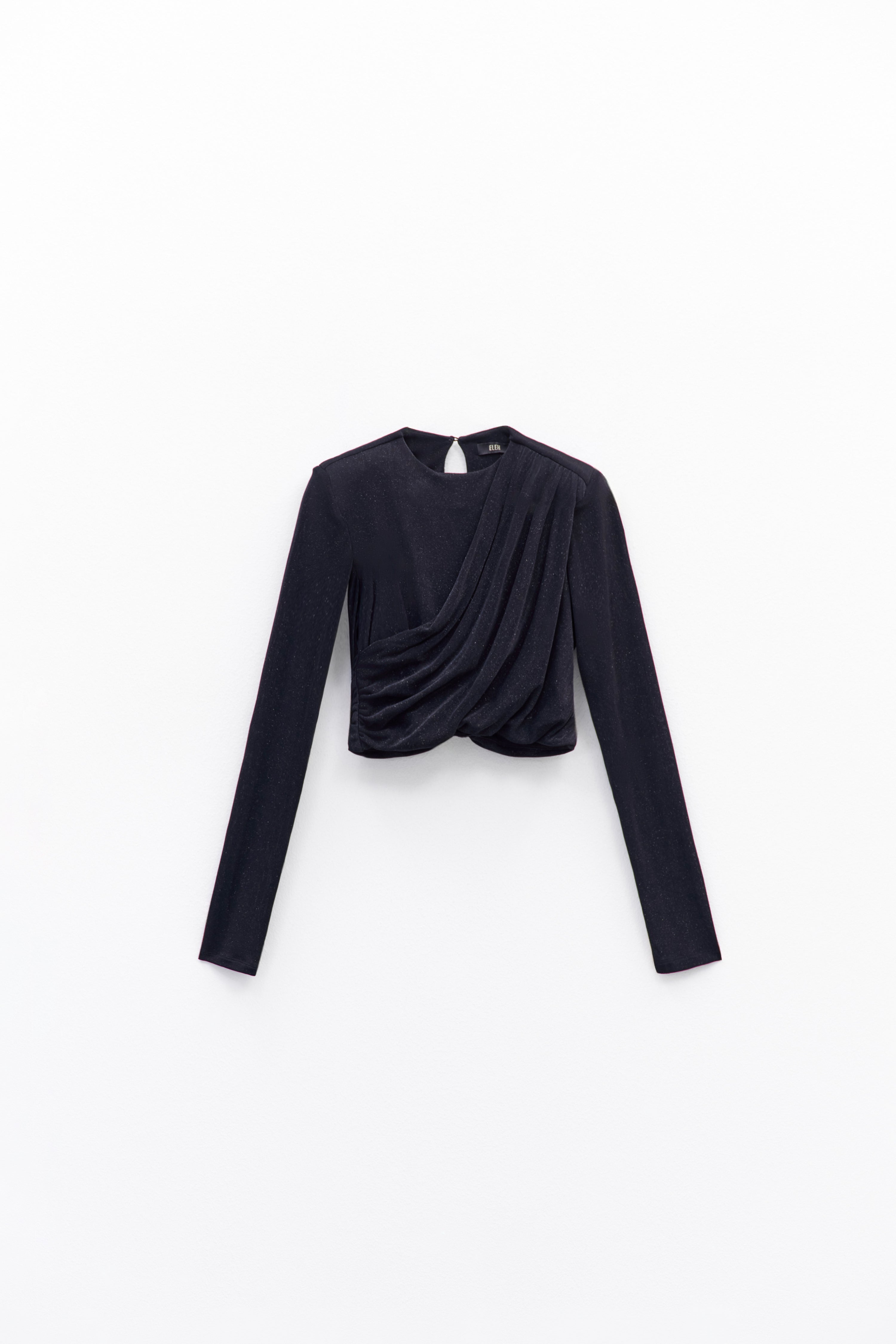 Camisola croped Drapeado Eleh