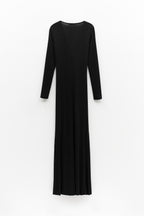 Vestido longo drapeado Eleh