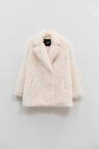 Casaco pelo Branco Eleh