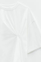 T-shirt com efeito torcido ELEH