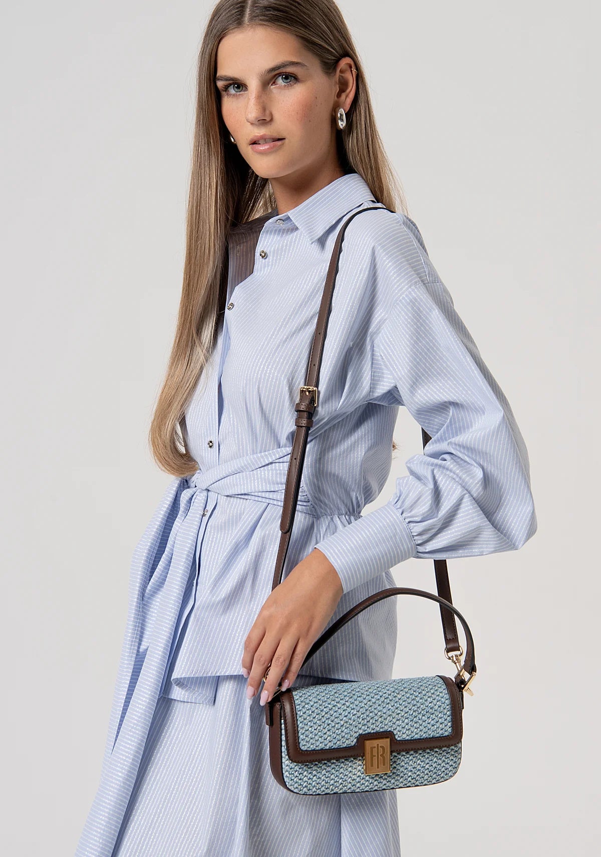 Mini bolsa de ombro Fracomina