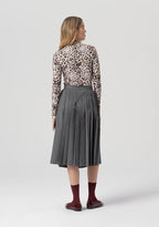 Saia plissada Fracomina