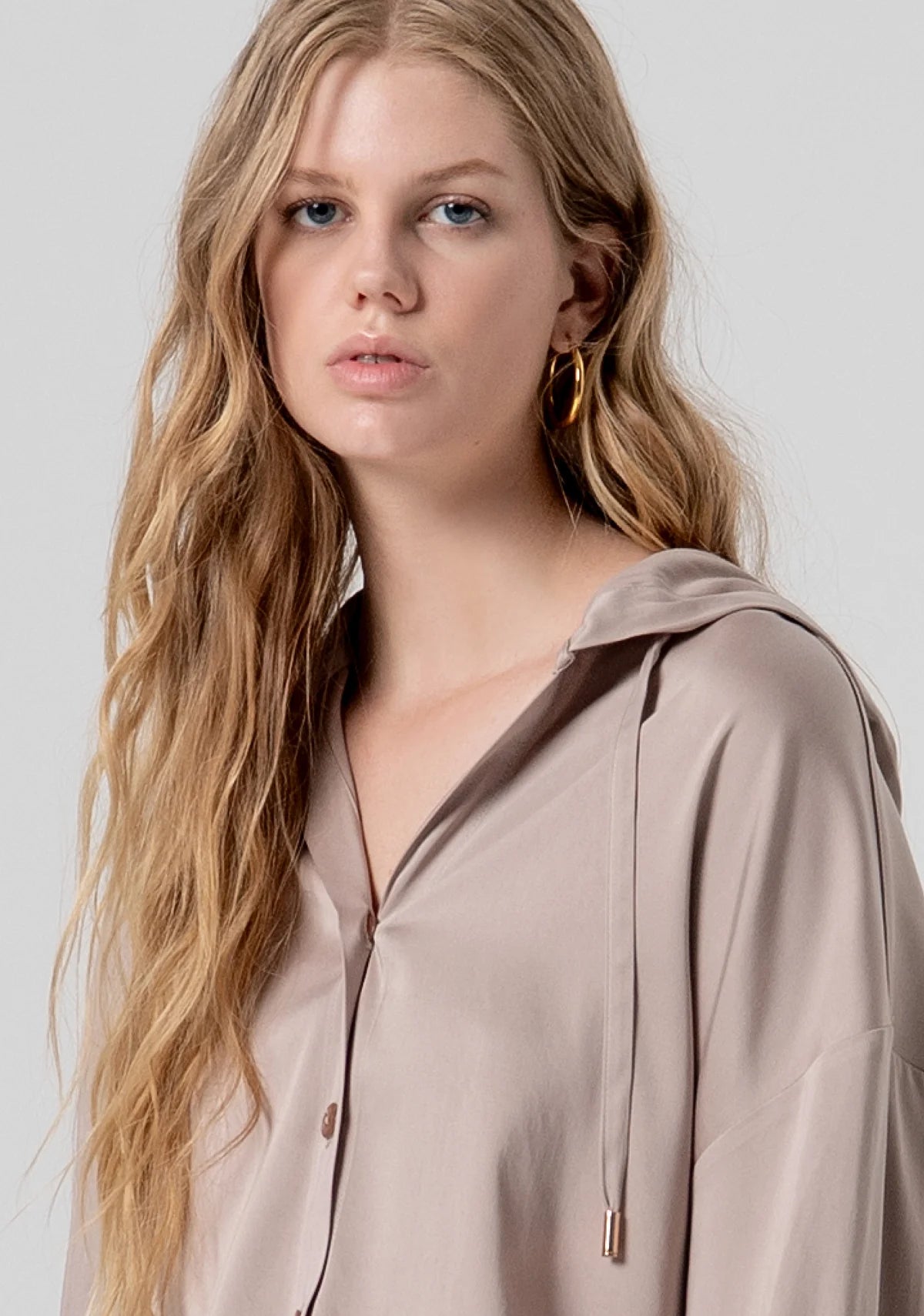 Blusa com capuz FRACOMINA