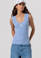 Top canelado Fracomina