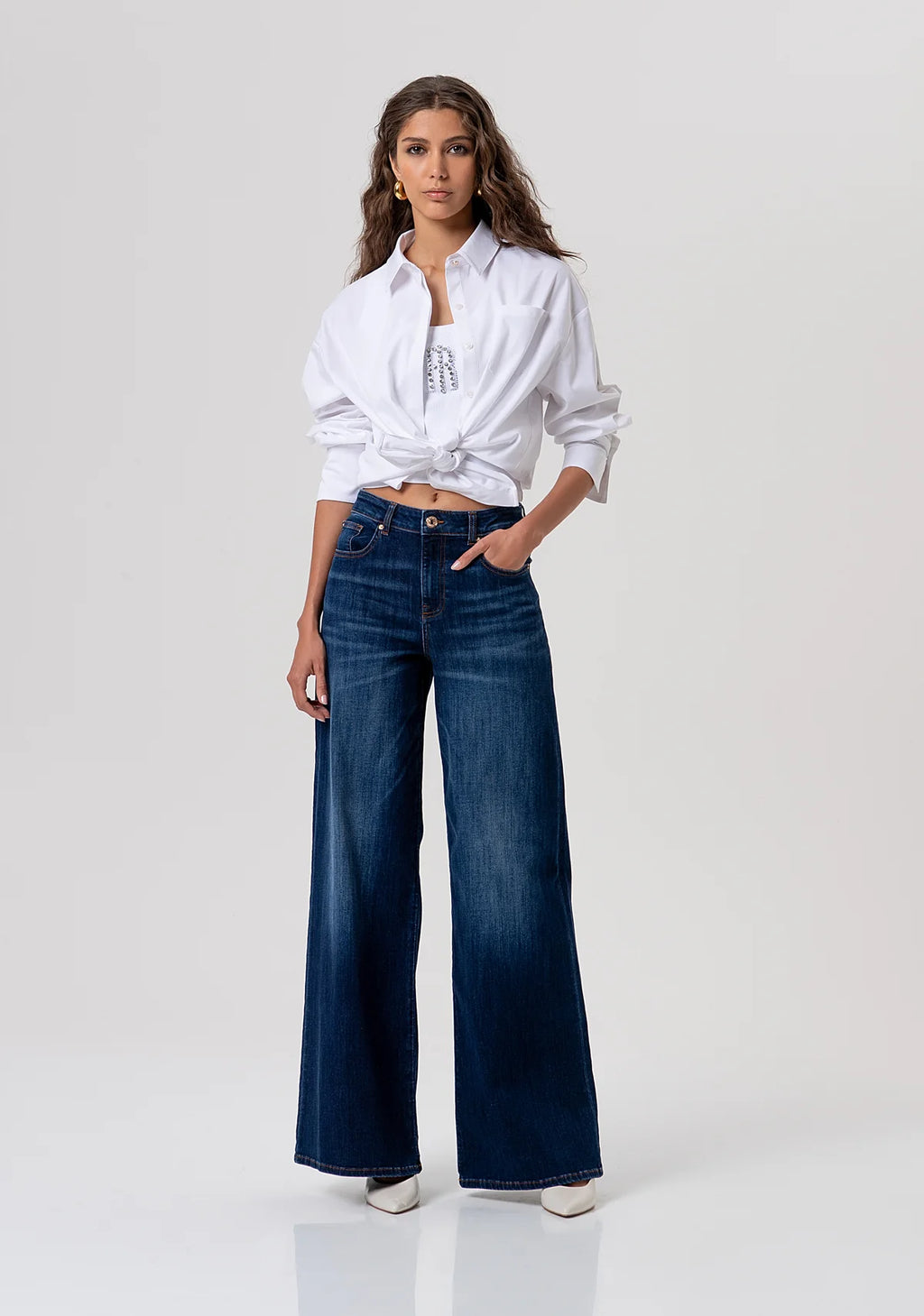 Jeans flare Fracomina