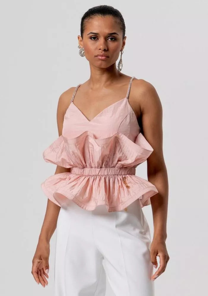 Top folhos FRACOMINA