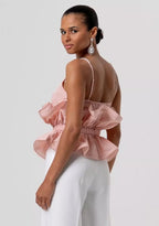 Top folhos FRACOMINA