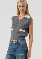 Colete de malha Fracomina