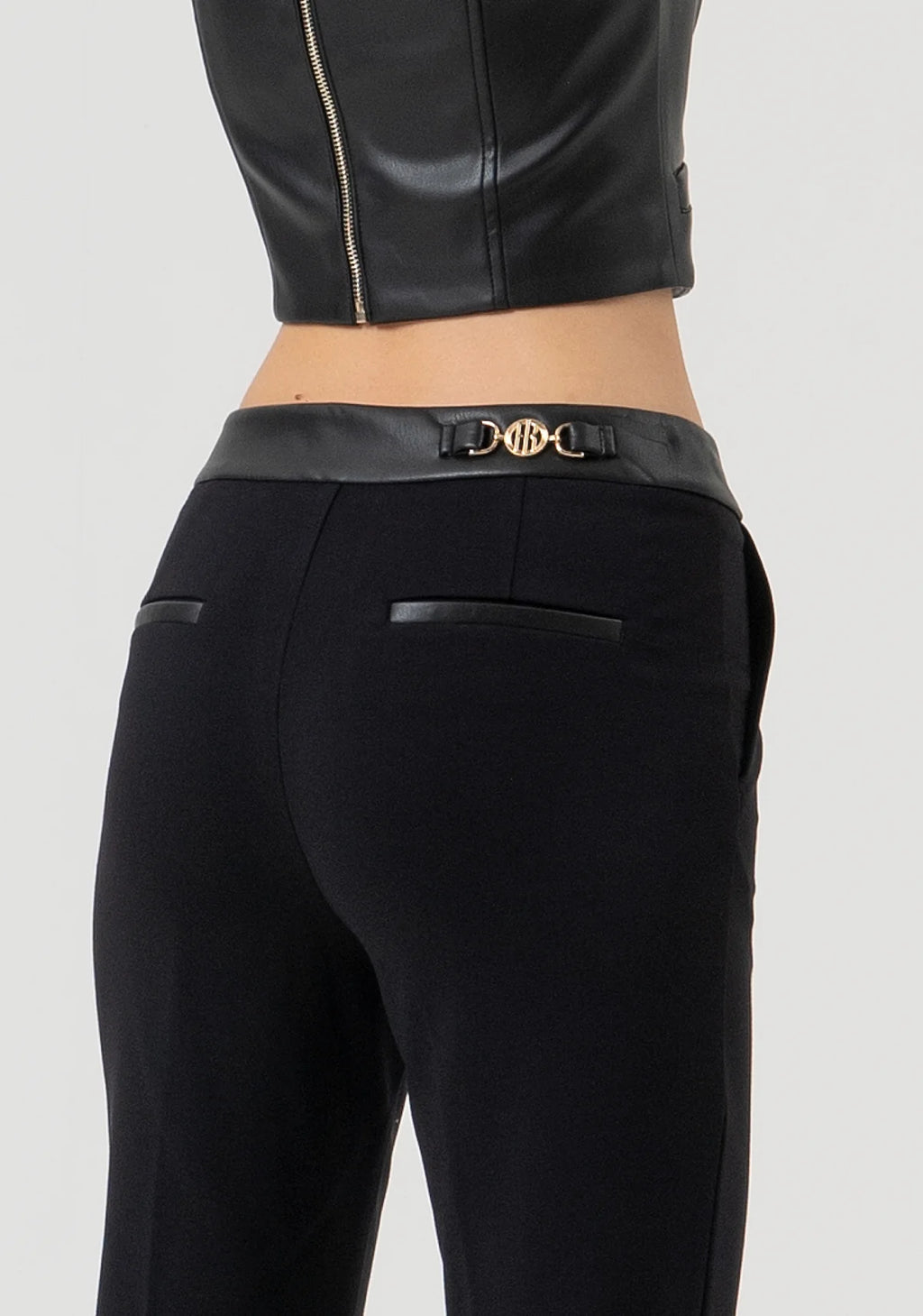 Calça boca de sino Fracomina