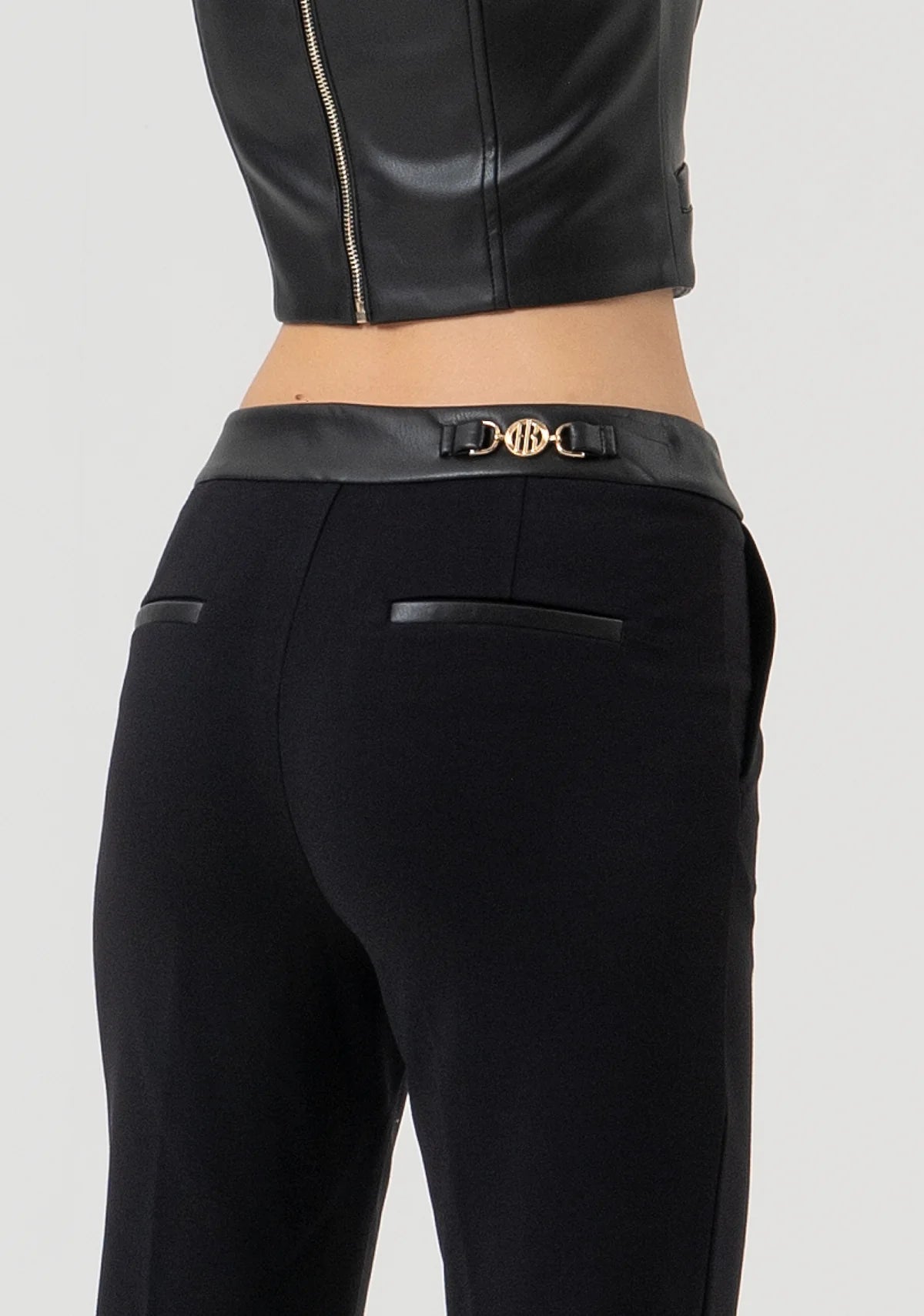 Calça boca de sino Fracomina