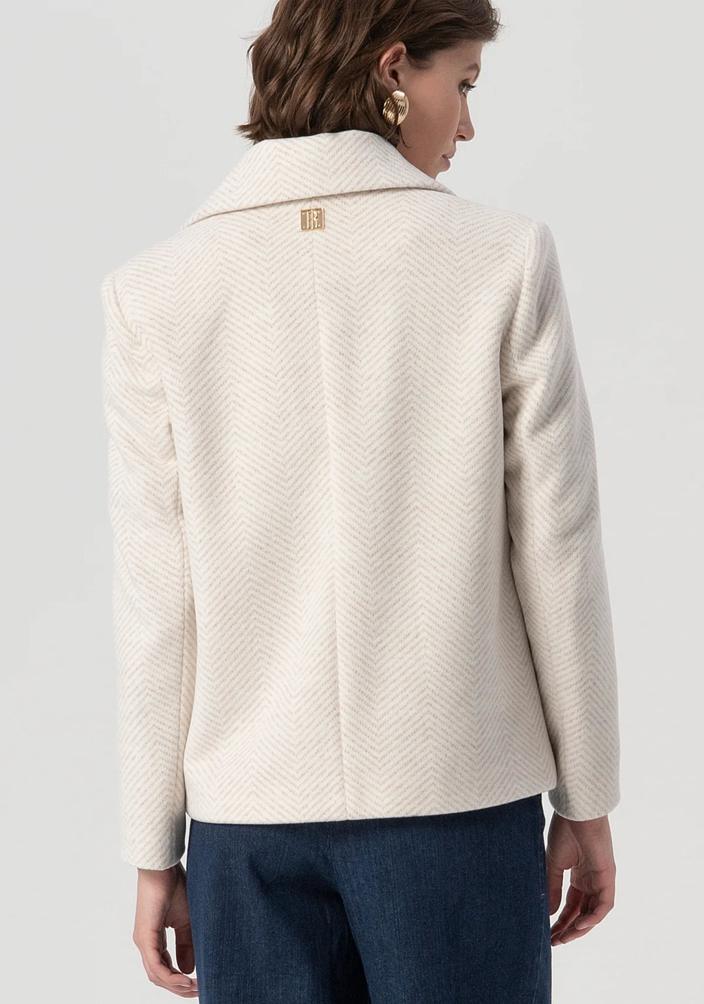 Sobretudo curto Fracomina