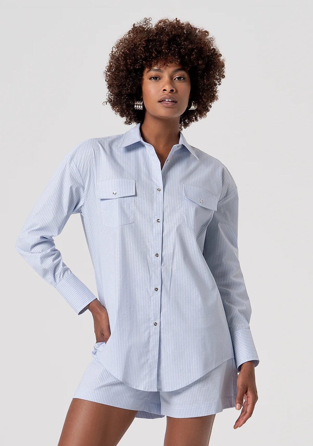 Camisa listrada Fracomina