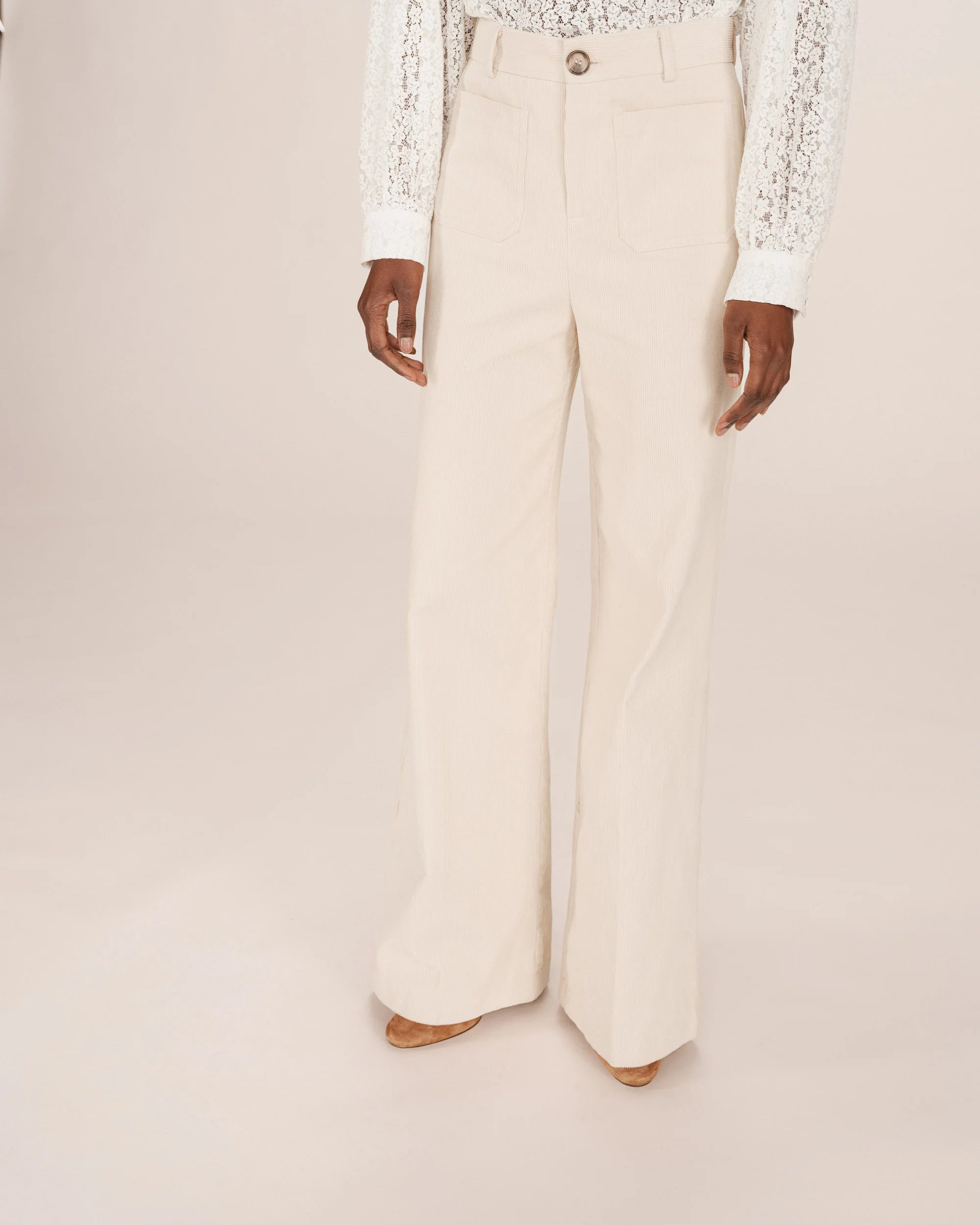 Calça samba bombazina Grace & Mila