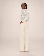 Calça samba bombazina Grace & Mila