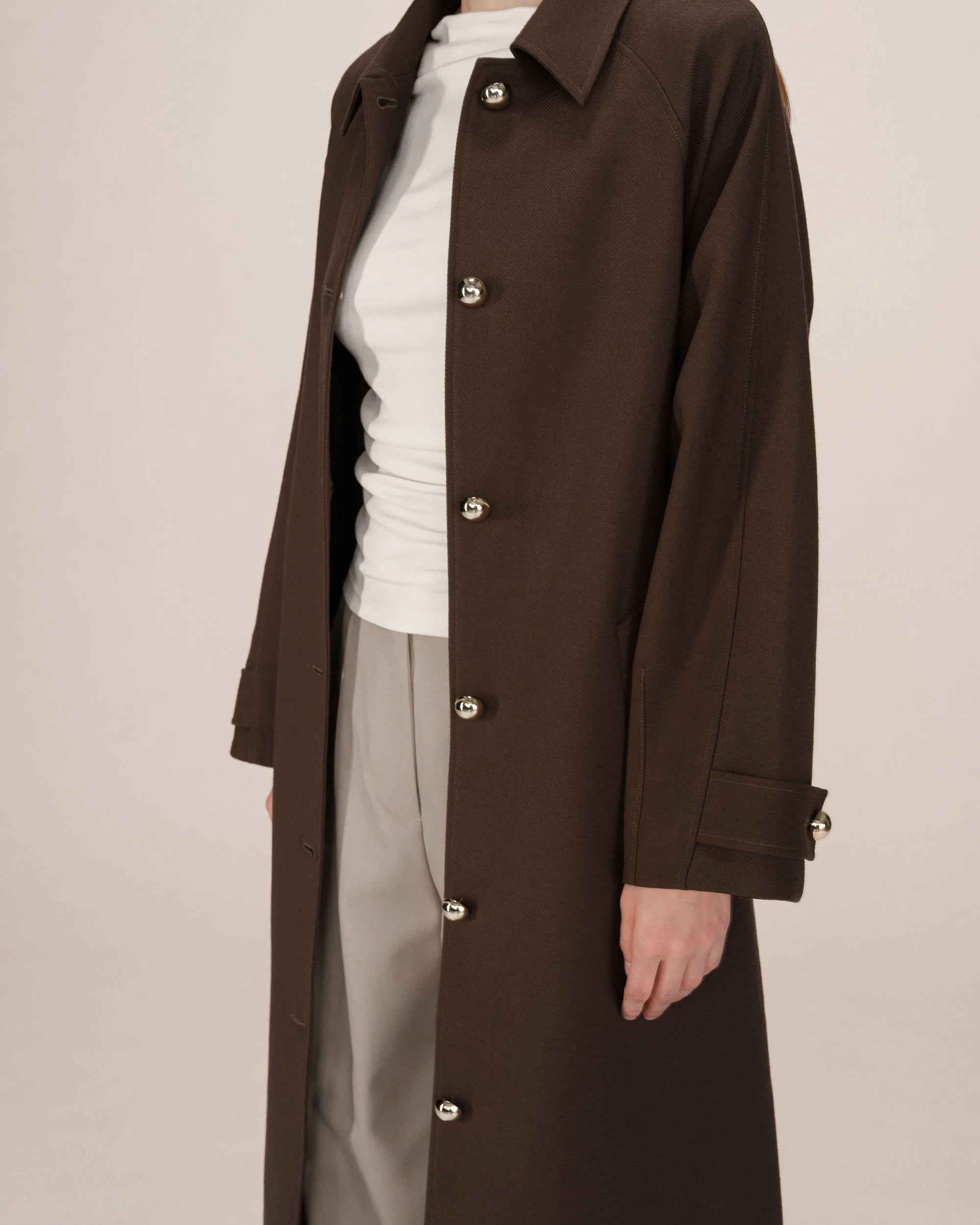 Casaco comprido scott Grace & Mila