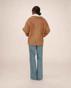 Casaco de camurça swan Grace & Mila