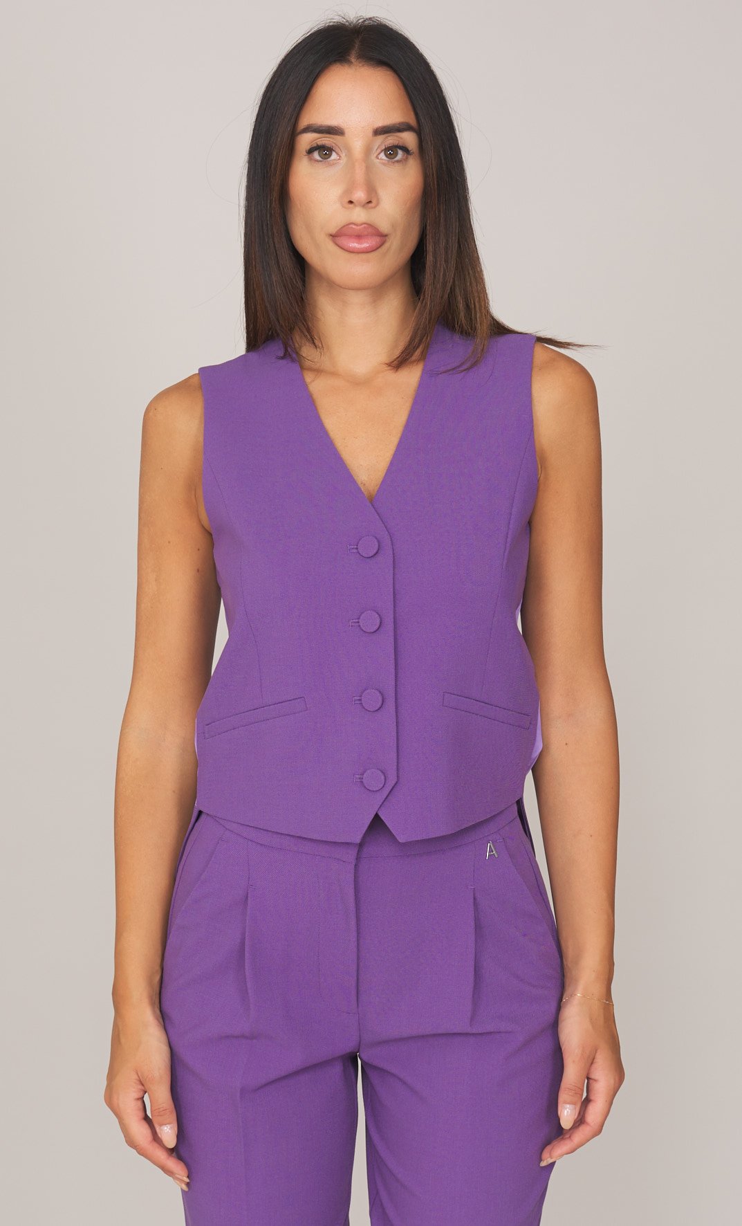 Colete assimétrico TWINSET ACTITUDE