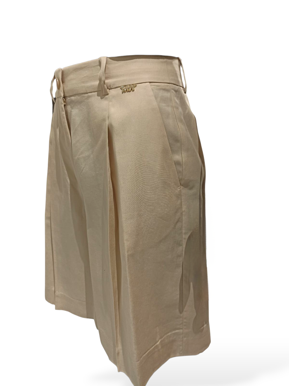 Bermuda em mistura de linho MARKUP