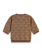 Camisola de malha com monograma SCOTCH&SODA