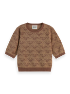 Camisola de malha com monograma SCOTCH&SODA