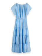 Vestido longo com bordados SCOTCH&SODA