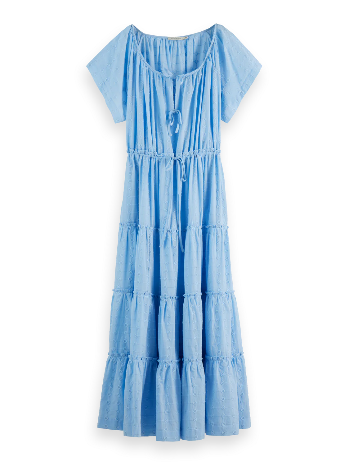 Vestido longo com bordados SCOTCH&SODA