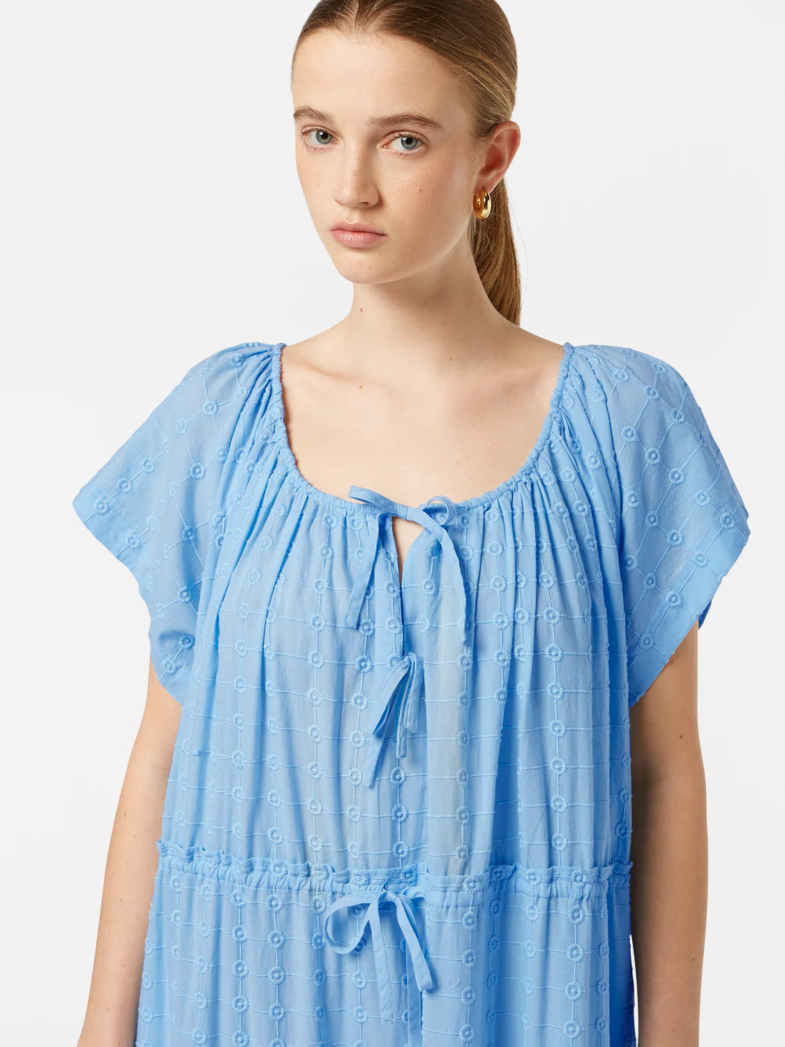 Vestido longo com bordados SCOTCH&SODA