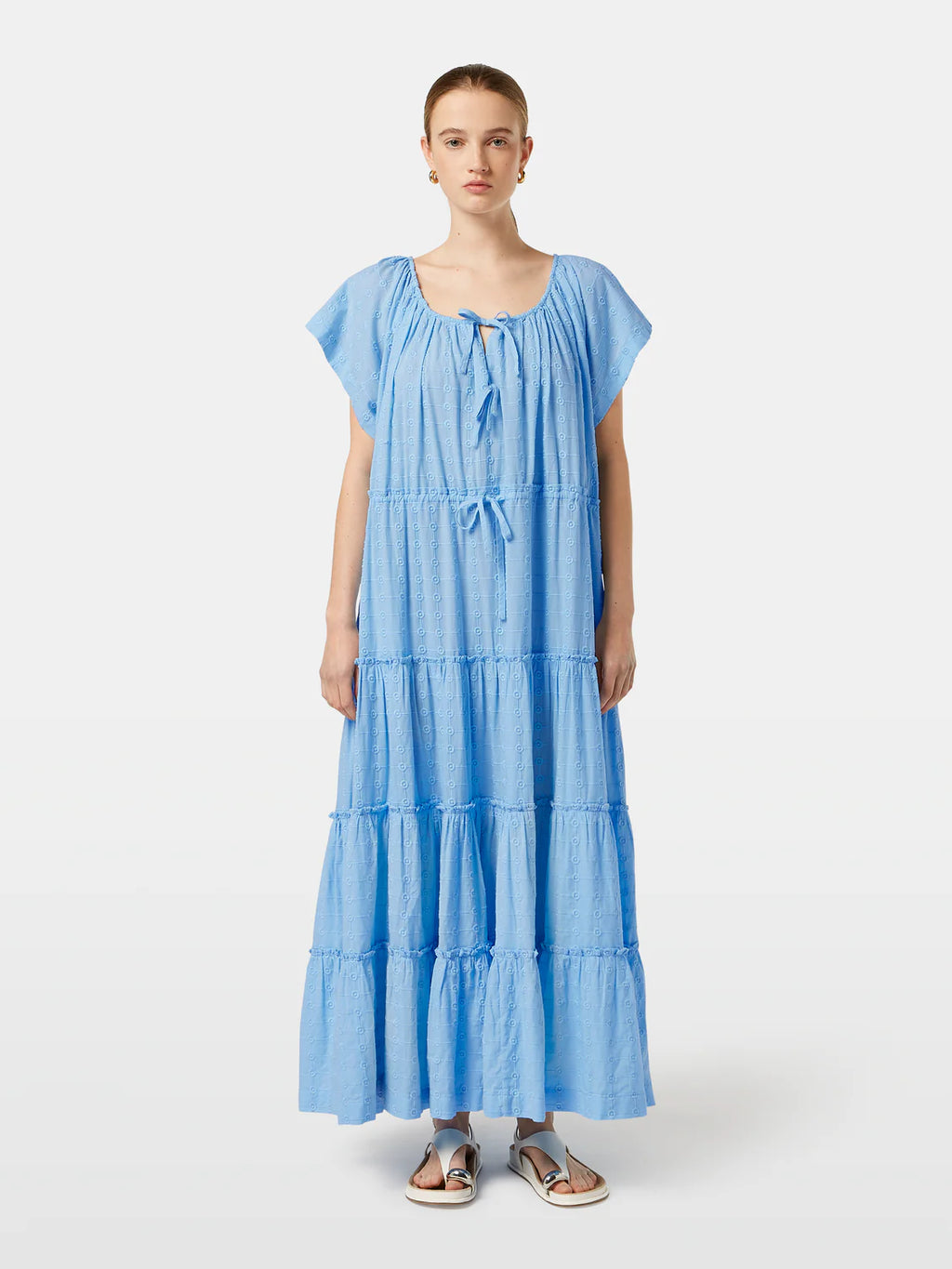 Vestido longo com bordados SCOTCH&SODA