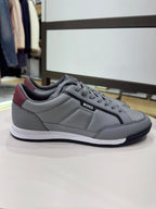 Ténis BOSS com aba traseira contrastante