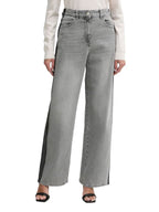 Jeans Straight cintura alta TWINSET Actitude - vista frontal