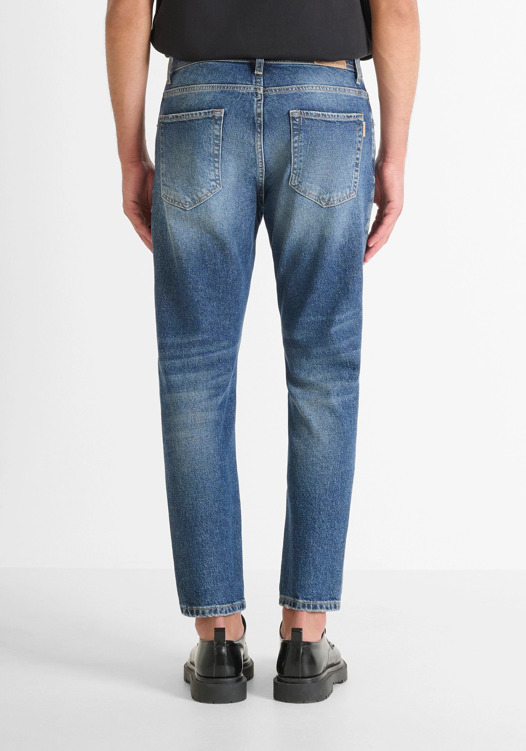 vista costas dos jeans slim fit da marca antony morato