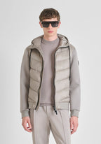 Casaco slim fit com mangas de malha Antony Morato