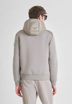 Casaco slim fit com mangas de malha Antony Morato