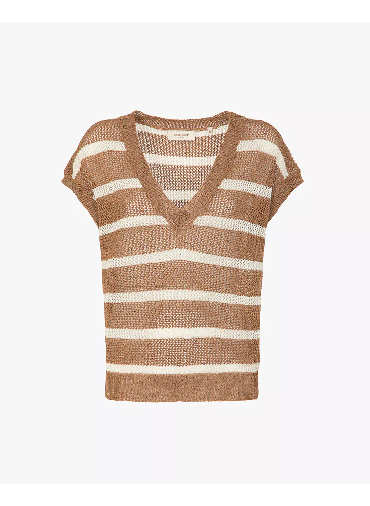 Pullover de malha tricotada MARKUP