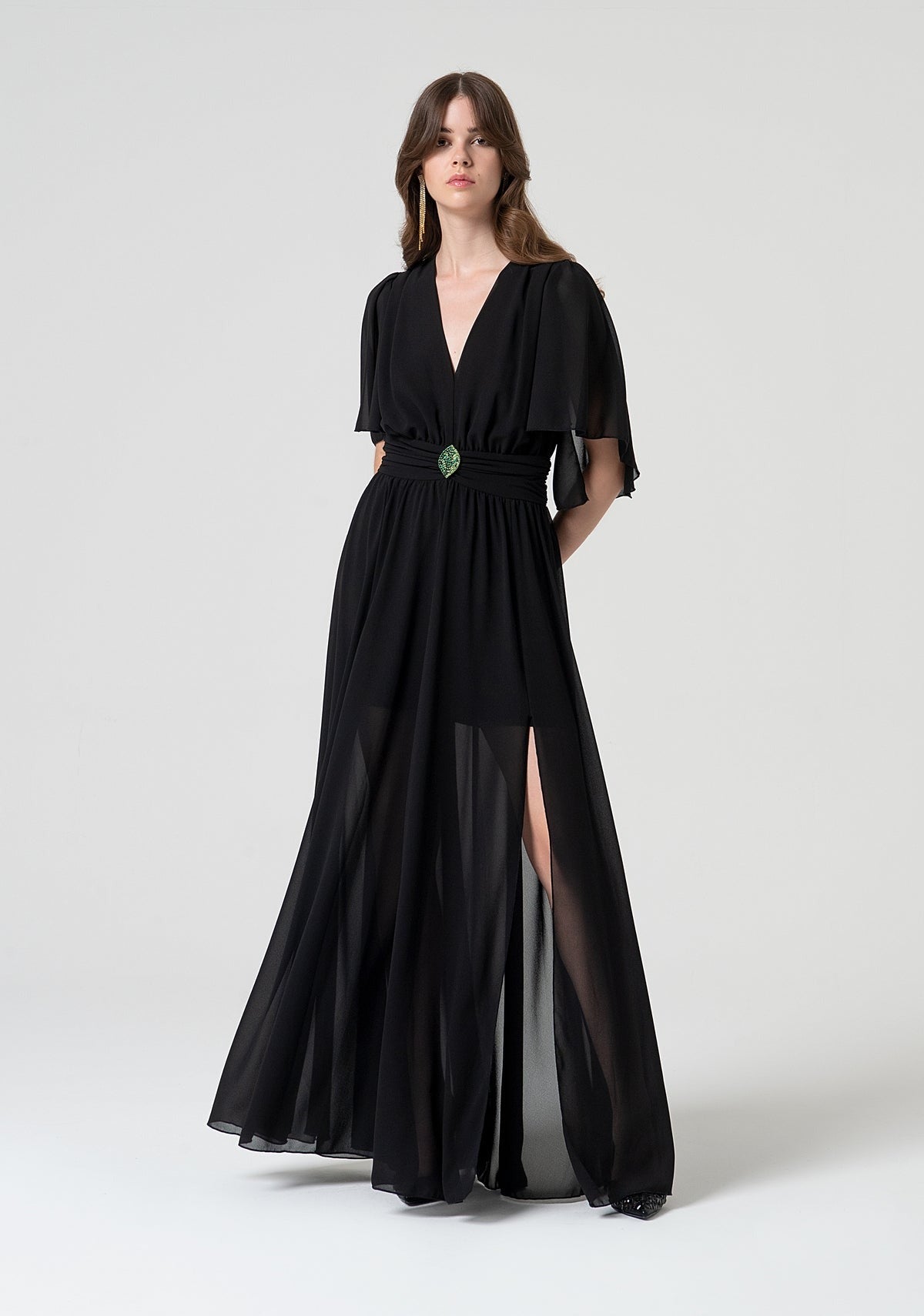 Vestido longo FRACOMINA