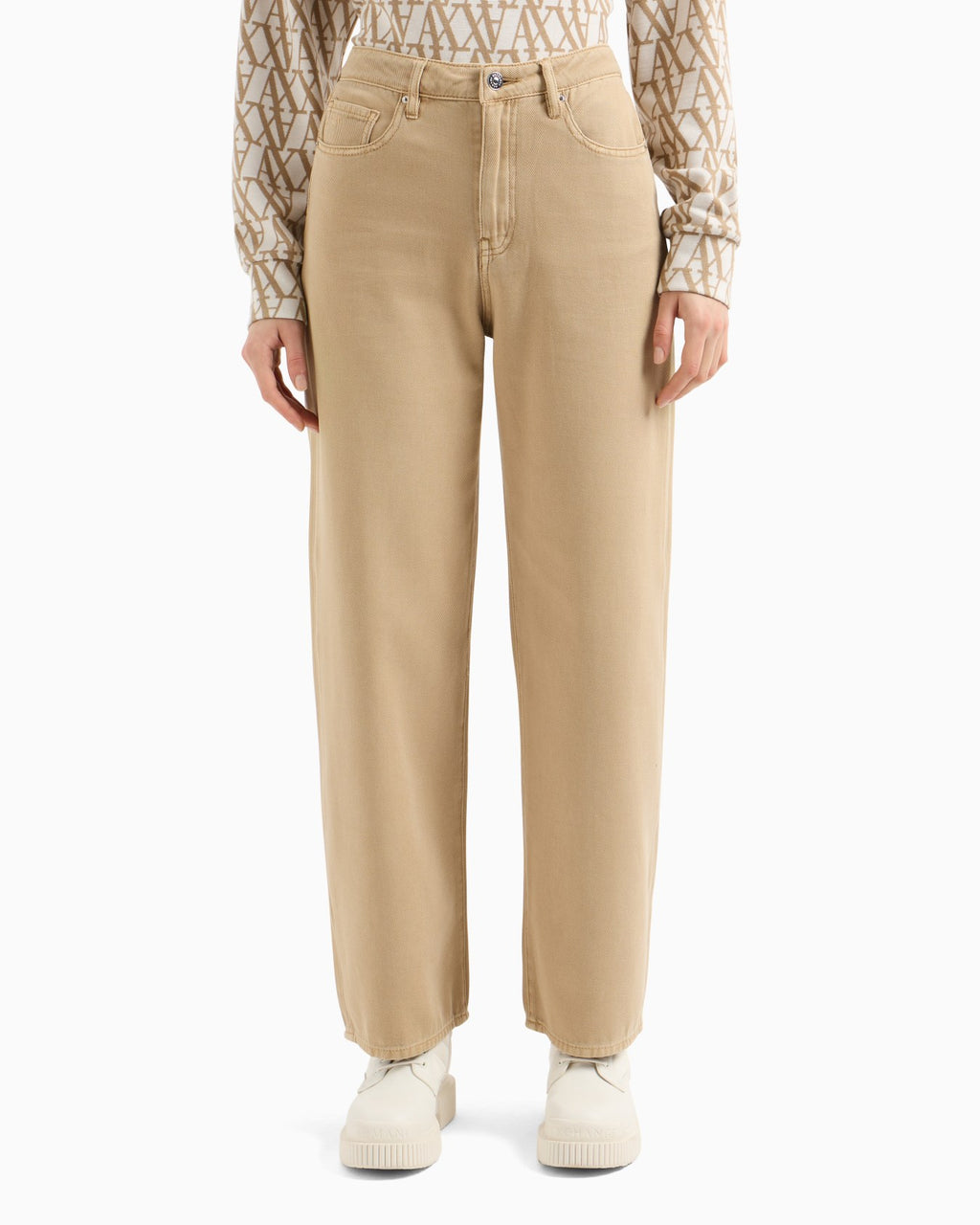 Jeans perna larga Armani Exchange