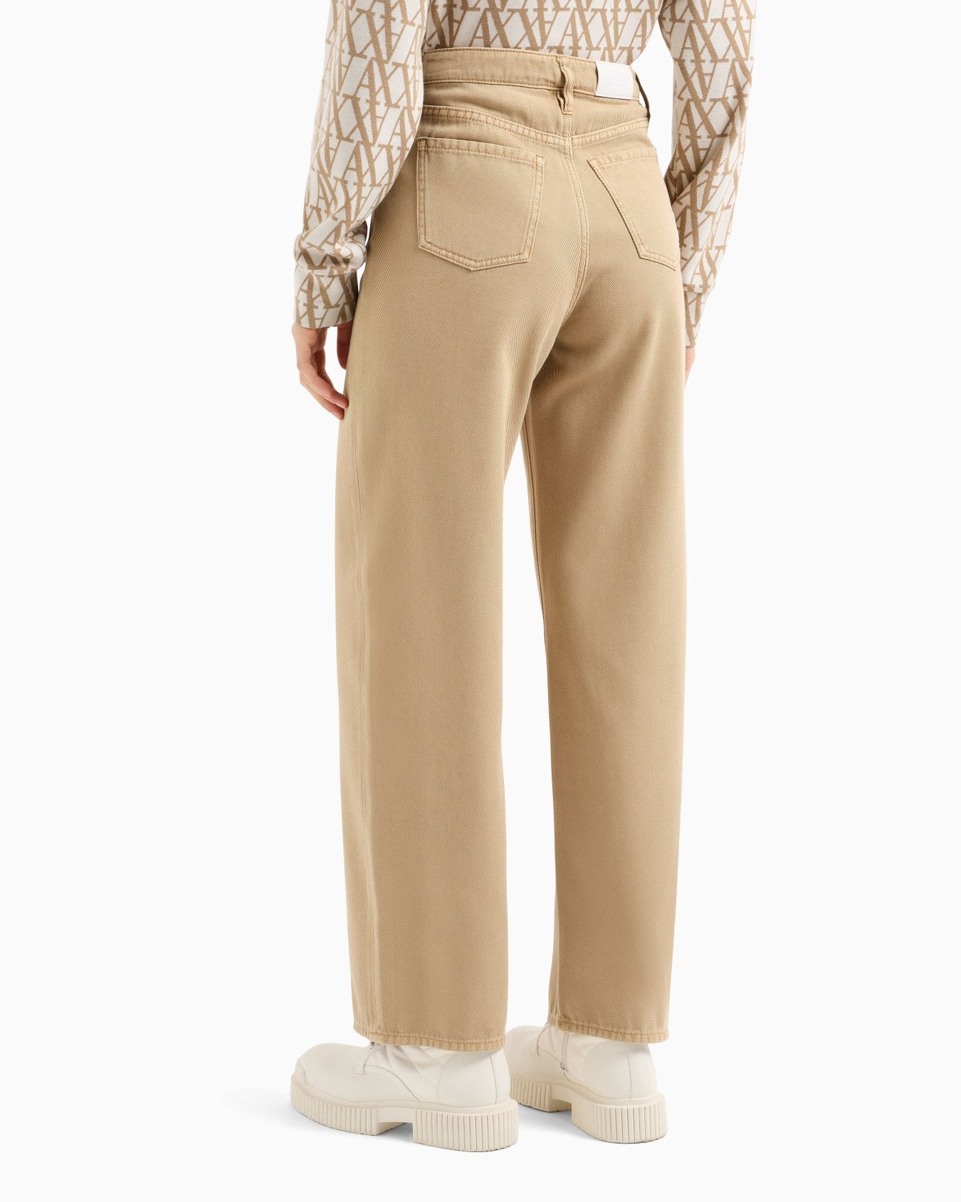 Jeans perna larga Armani Exchange
