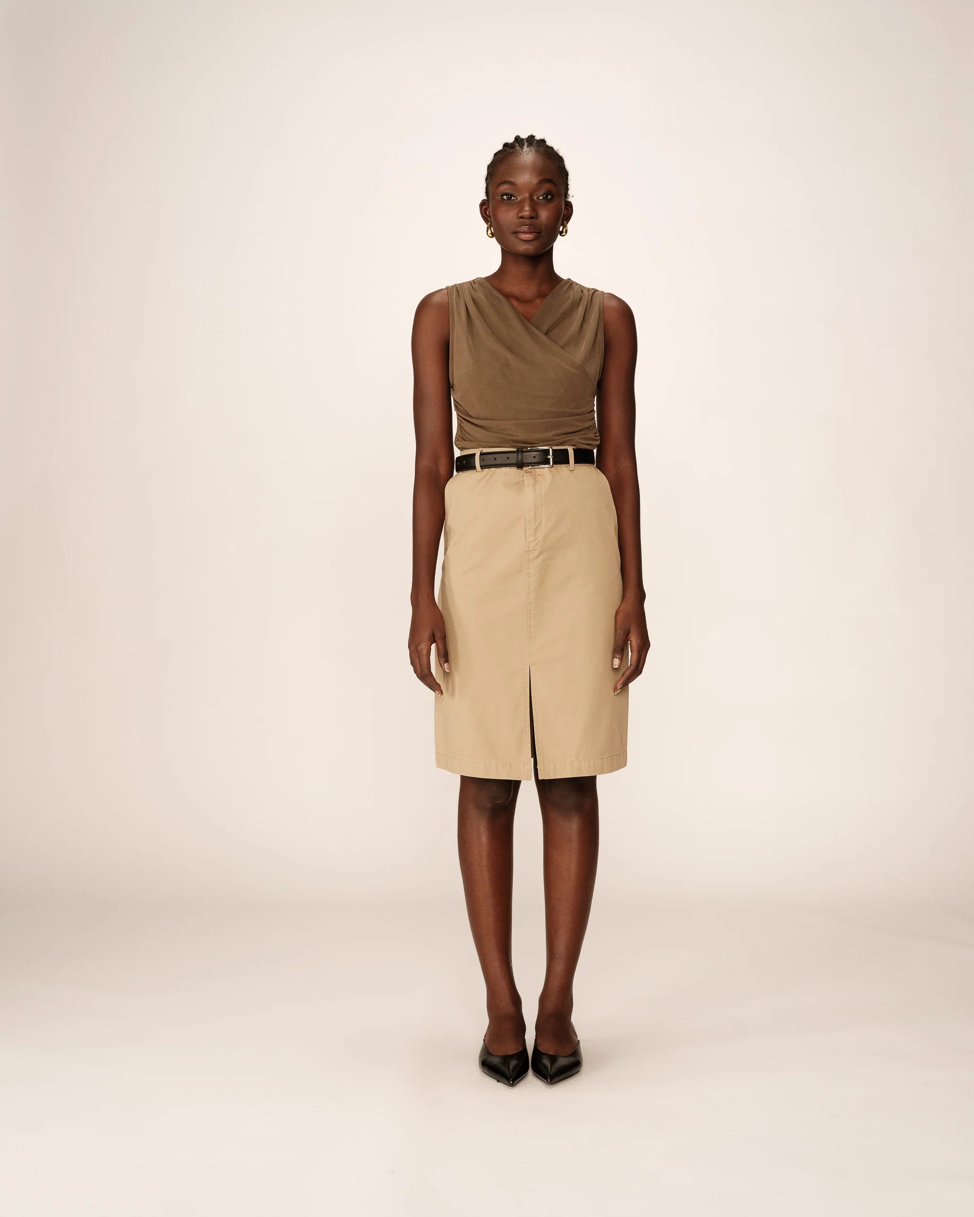 Saia pencil midi Grace & Mila