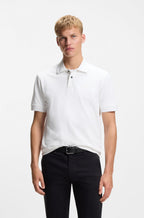 Polo Algodão Piqué com Logotipo Estampado BOSS - modelo 