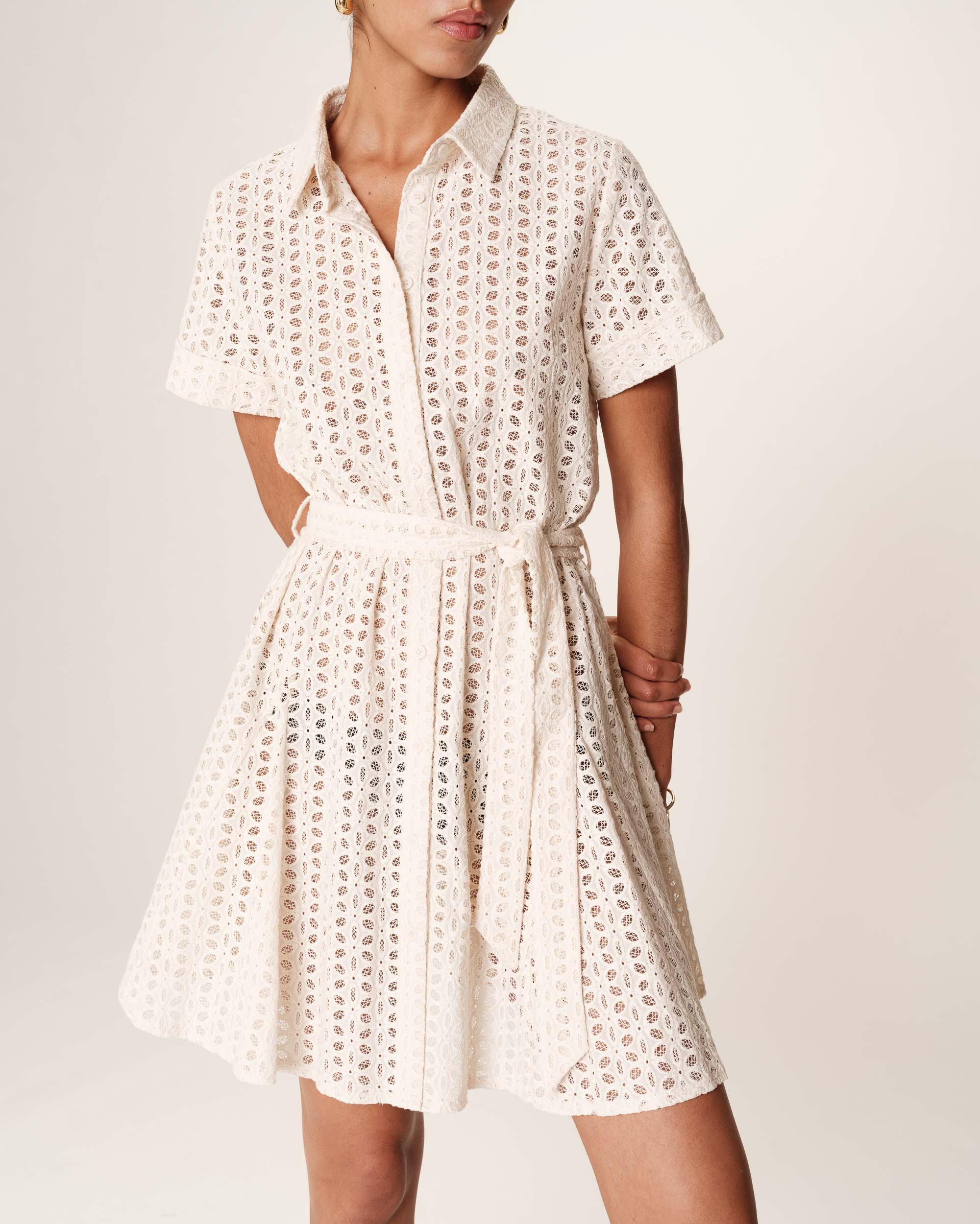 Vestido ROMANE bordado Grace & Mila