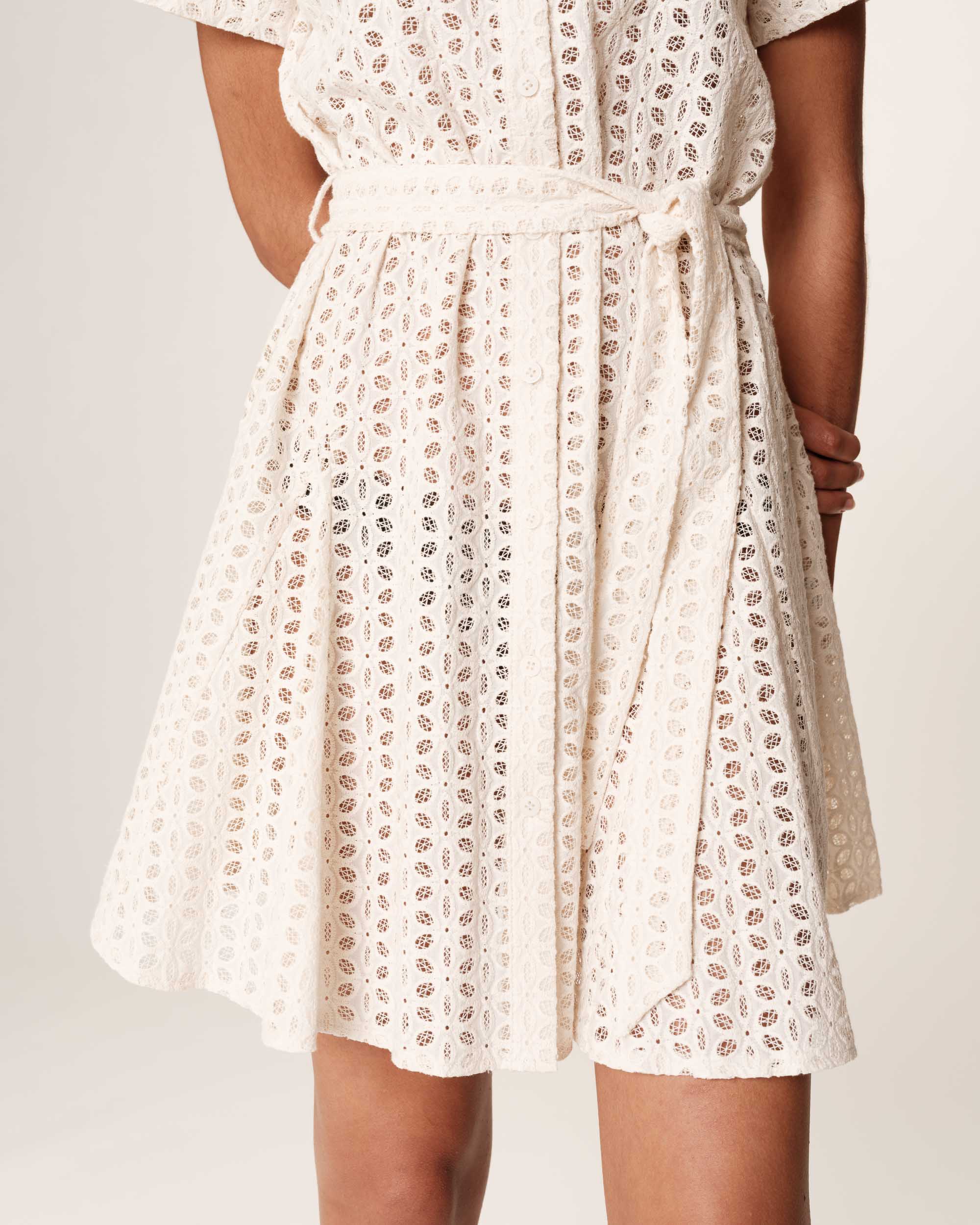 Vestido ROMANE bordado Grace & Mila