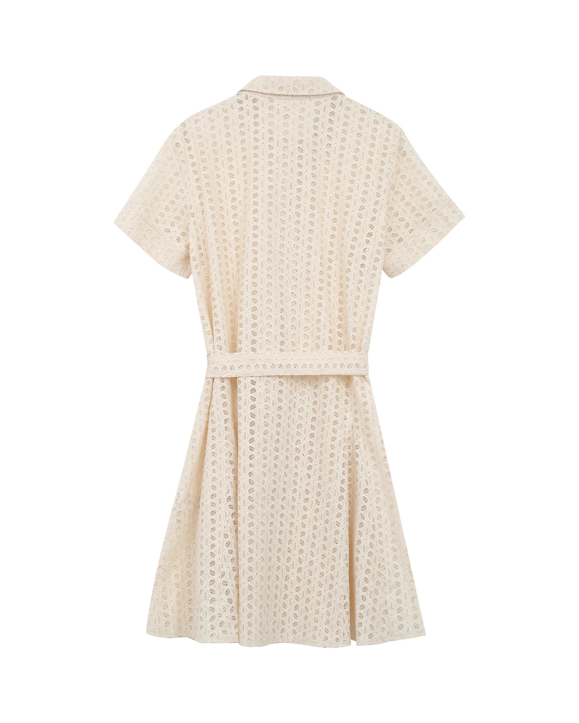 Vestido ROMANE bordado Grace & Mila