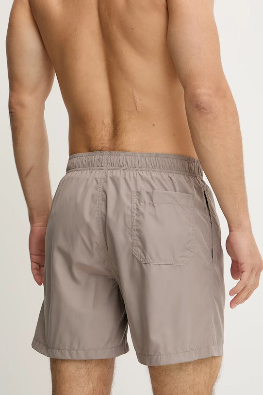 Calções de banho com pequeno emblema Armani Exchange