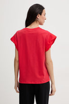 T-shirt logotipo bordado TWINSET