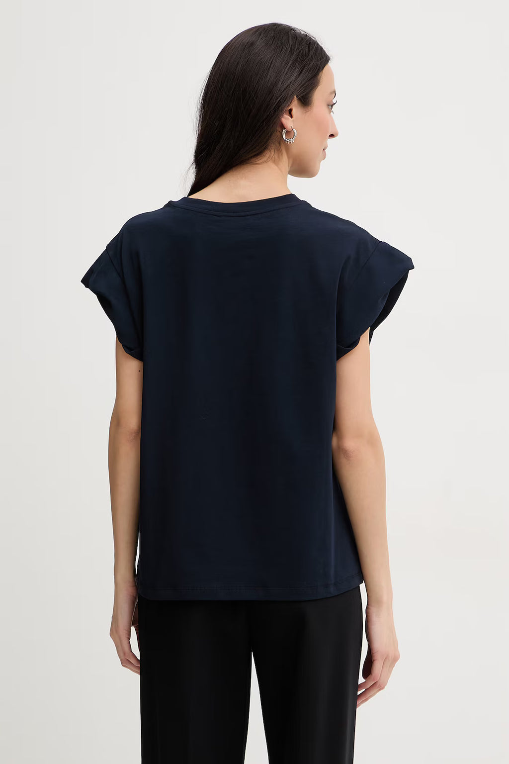 T-shirt logotipo bordado TWINSET