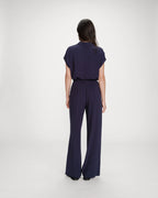 Pantalona "RAVEN" em linho GRACE & MILA