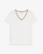 T-shirt "VASCO" com decote em V GRACE & MILA