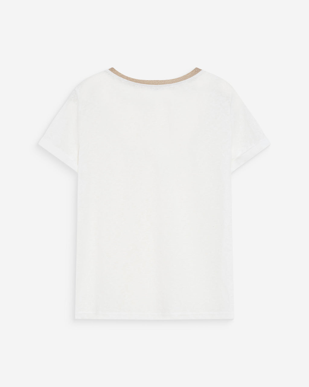 T-shirt "VASCO" com decote em V GRACE & MILA