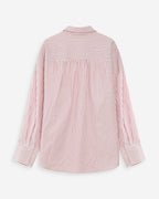 Camisa oversized listrada "VIPERA" GRACE & MILA